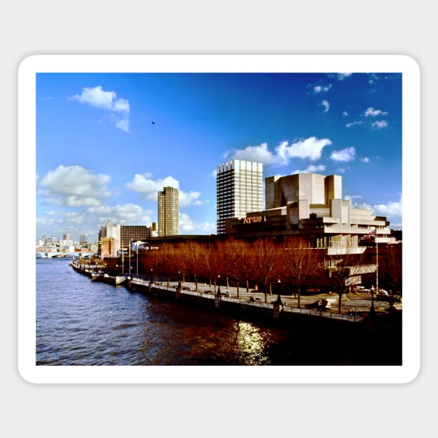 The National Theatre, London Magnet by JonDelorme